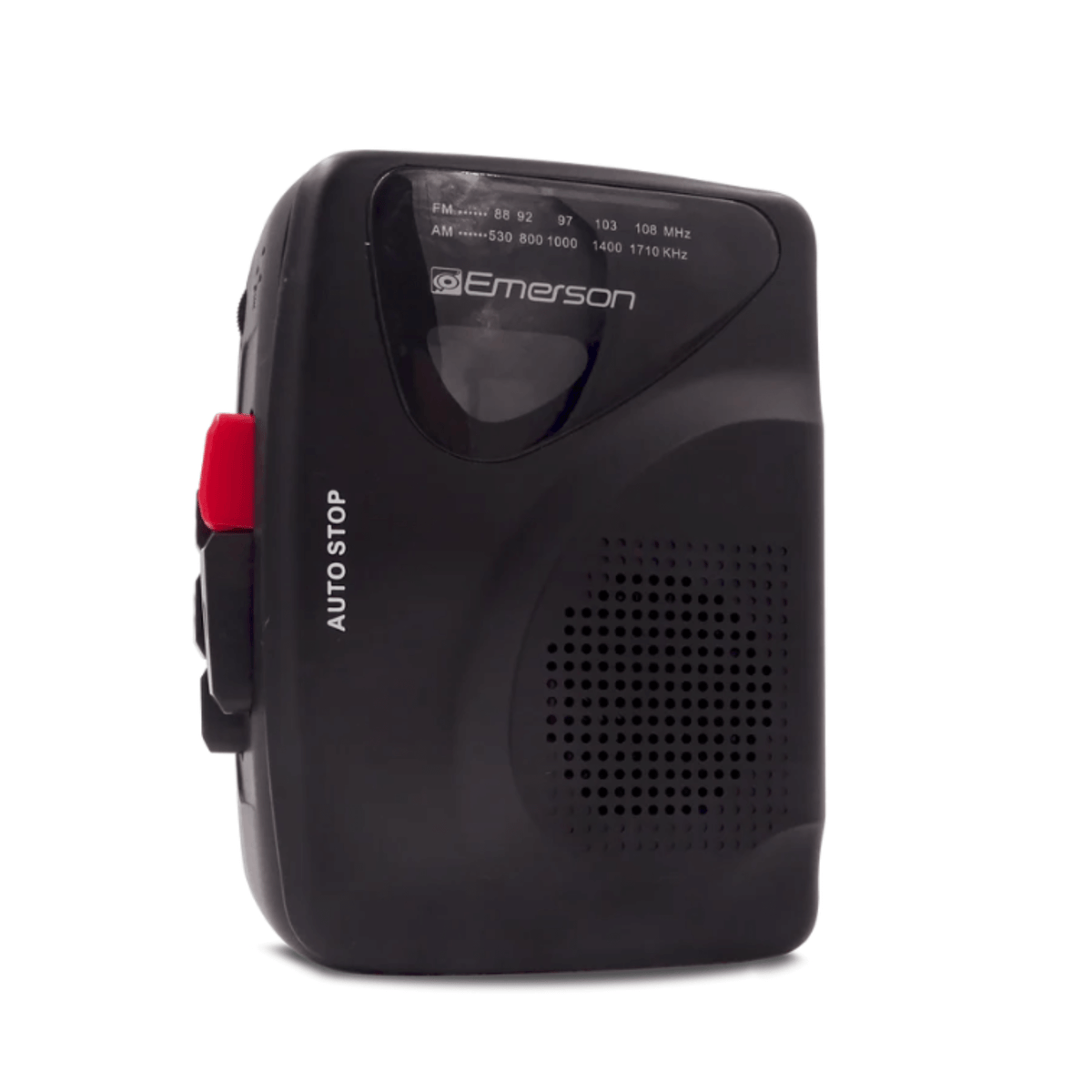 Emerson Portable Cassette Player & Recorder w AMFM Radio and Built-In Speaker